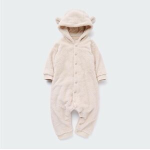 Uniqlo Fluffy Yarn Fleece One Piece Outfit